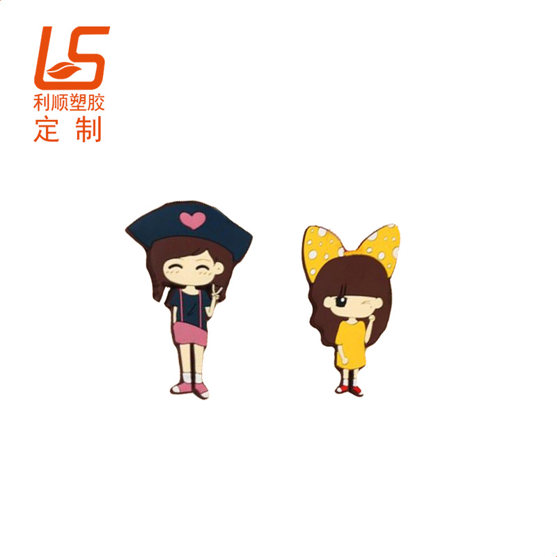 硅膠公仔冰箱貼