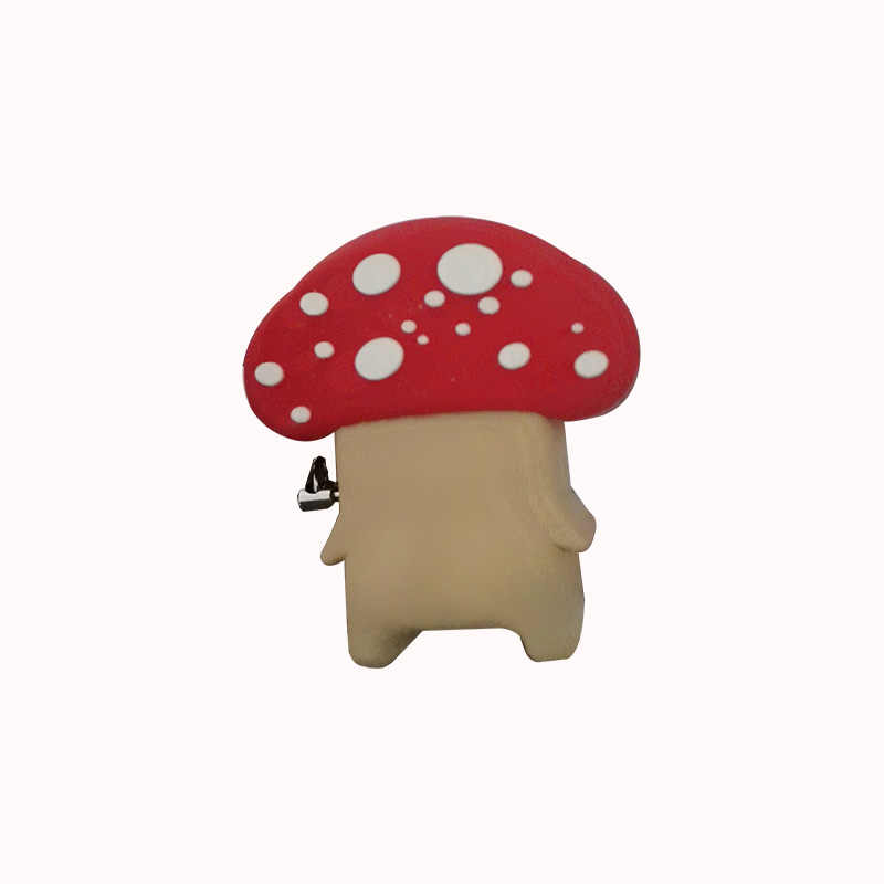 硅膠發(fā)聲音樂立體公仔鑰匙扣 (2)