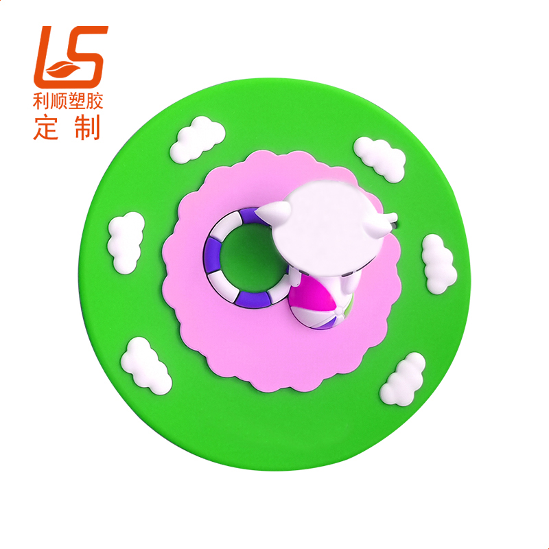 卡通公仔硅膠杯蓋