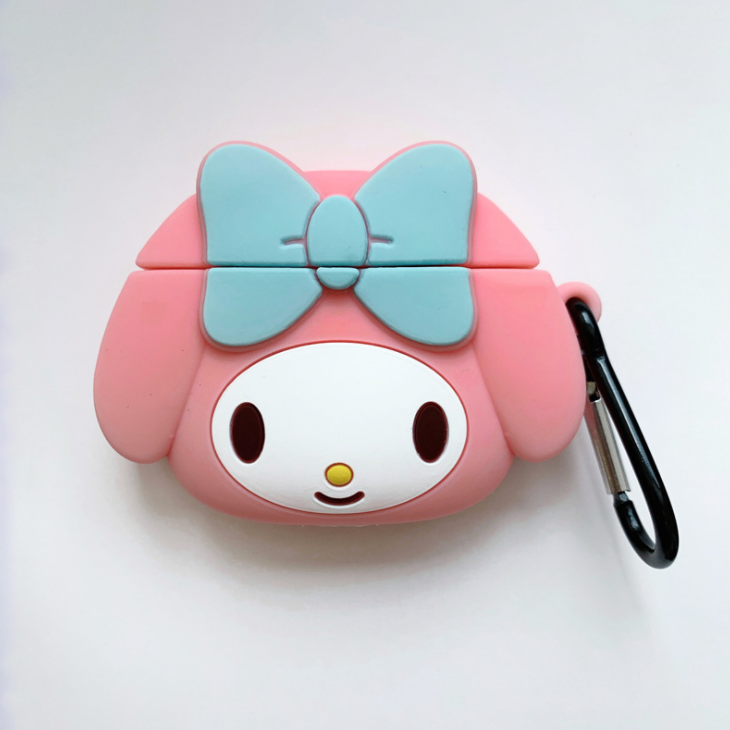 卡通PVC軟膠無線耳機(jī)包