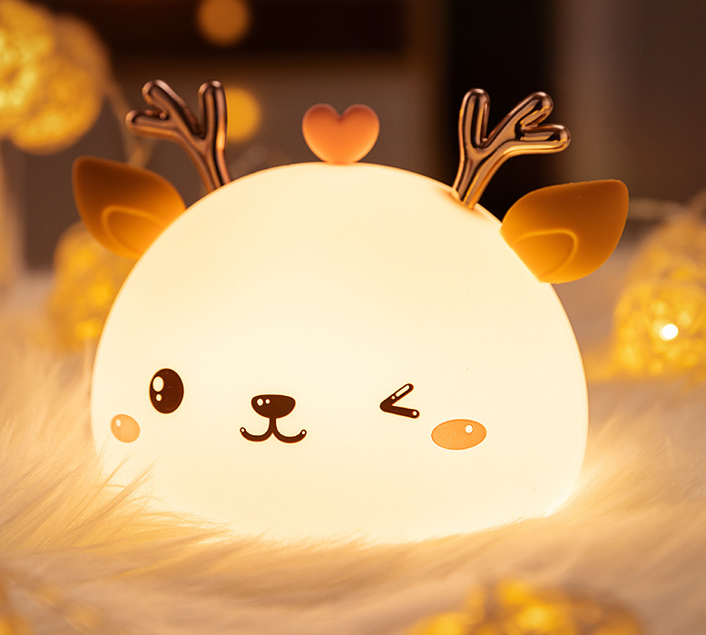 硅膠制品LED床頭燈